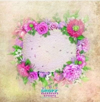 Backdrop - Sienna Floral Wreath