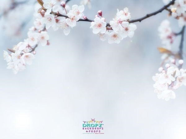 Backdrop - Snow Blossom