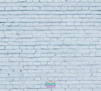 Backdrop - Soft Blue Bricks
