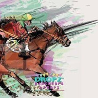 Backdrop - Spring Horse Racing Carnival Backdrop