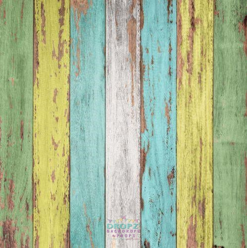 Backdrop - Spring Wooden Planks