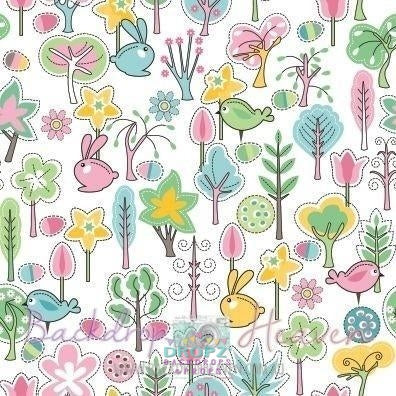 Backdrop - Springtime Animals