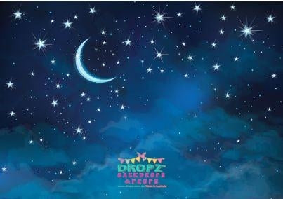 Backdrop - Starry Night Sky