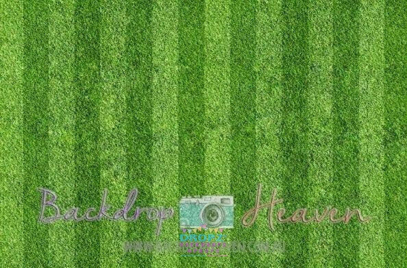 Backdrop - Striped Sports Grass