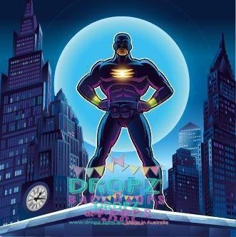 Backdrop - Super Hero Building