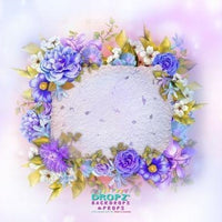 Backdrop - Trinity Floral Wreath