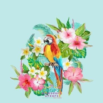 Backdrop - Tropical Parrot