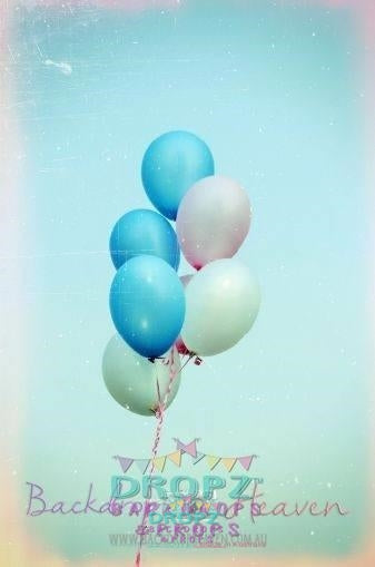 Backdrop - Vintage Balloon Party