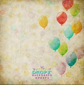 Backdrop - Vintage Balloons