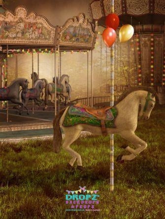 Backdrop - Vintage Carousel Horse