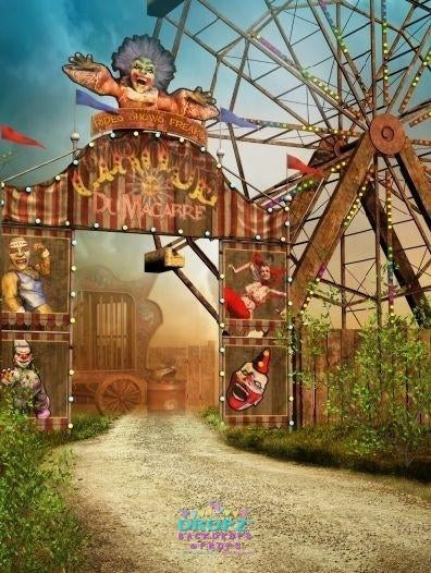Backdrop - Vintage Circus