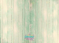 Backdrop - Vintage Planks Spring Mint
