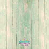 Backdrop - Vintage Planks Spring Mint