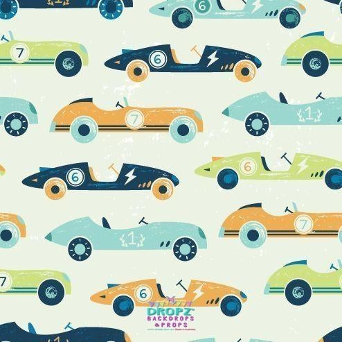 Vintage Car Photo Backdrop | Dropz Backdrops | Dropz Backdrops Australia