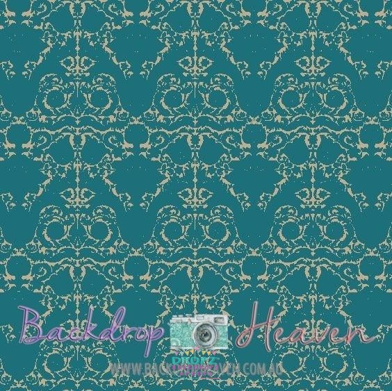 Backdrop - Vintage Turquoise
