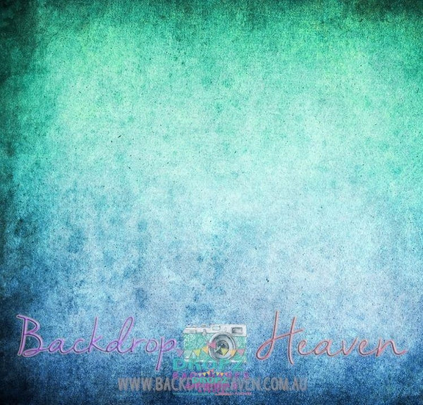 Backdrop - Watercolor - Blue Emerald