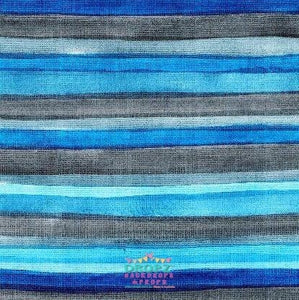 Backdrop - Watercolor Blue Stripes