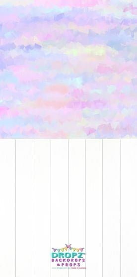 Backdrop - Watercolor Pastel Rainbow Combo