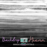Backdrop - Watercolor Stripes Grey