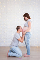 Backdrop - White Brick Light Glow Backdrop
