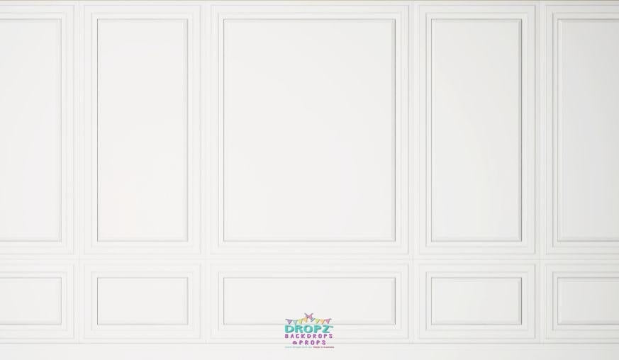 Backdrop - White Wall Panel