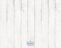 Backdrop - White Wooden Floor
