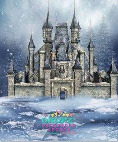 Backdrop - Winter Snow Castle