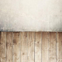 Backdrop - Wood Floor & Concrete Wall