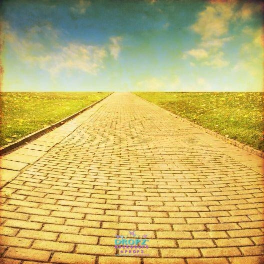Backdrop - Yellow Brick Path