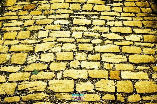 Backdrop - Yellow Brick Pavers