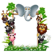 Backdrop - Zoo Animal Frame